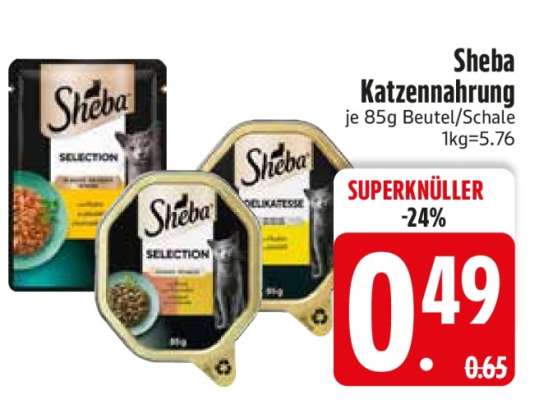 SHEBA Katzennahrung
