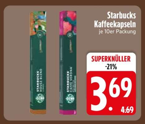 STARBUCKS Kaffeekapseln