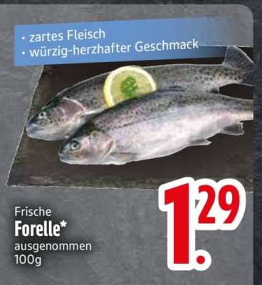 Frische Forelle