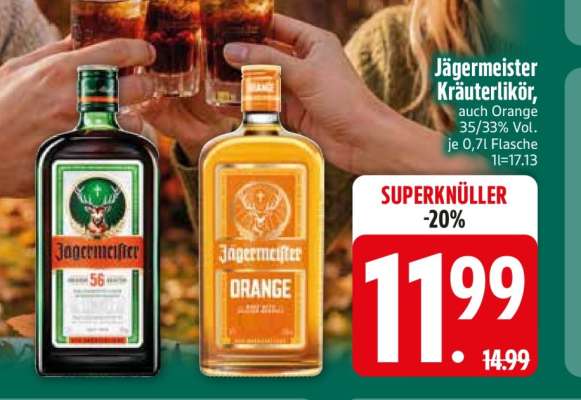 JÄGERMEISTER Kräuterlikör*
