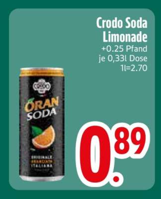 Crodo Soda Limonade