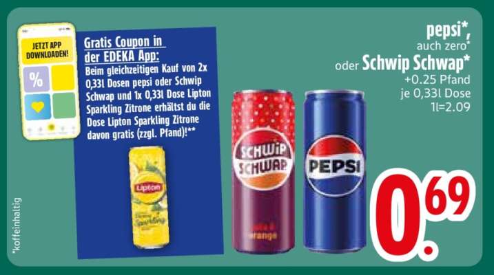 PEPSI oder SCHWIP SCHWAP