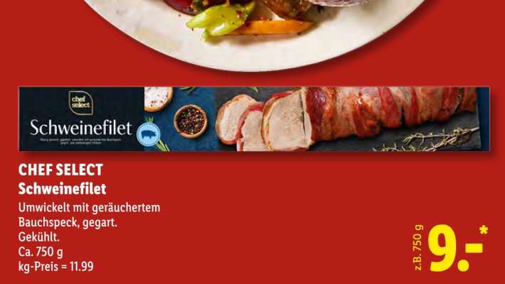 Chef Select Schweinefilet