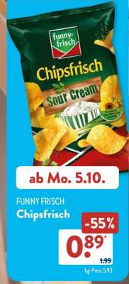 funny-frisch Chipsfrisch Sour Cream