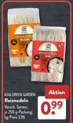 ASIA GREEN GARDEN Reisnudeln