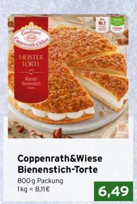 Coppenrath&Wiese Bienenstich-Torte