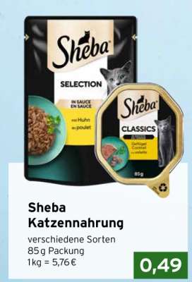 SHEBA Katzennahrung