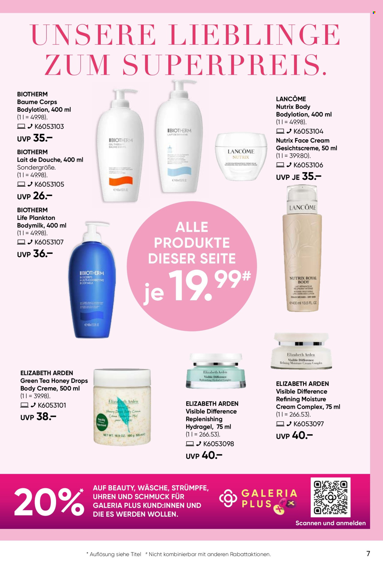 GALERIA Karstadt Kaufhof Prospekte  - 28.09.2026 - 11.10.2026. Seite 7