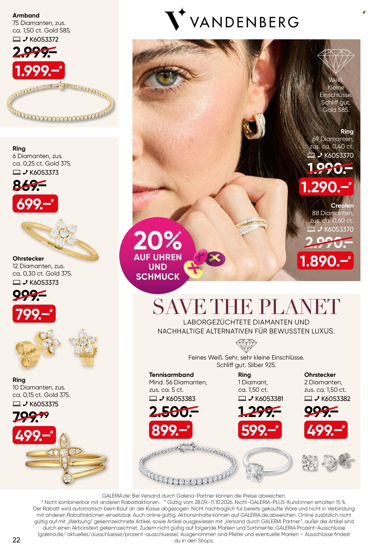 GALERIA Karstadt Kaufhof Prospekte  - 28.09.2026 - 11.10.2026. Seite 22
