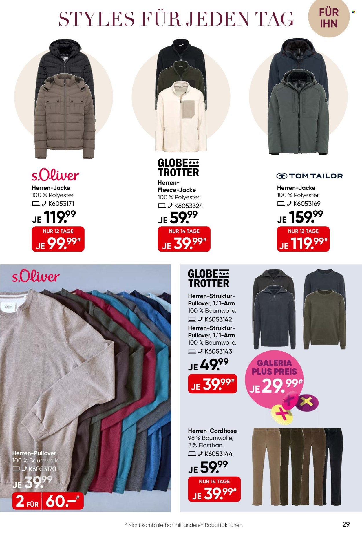 GALERIA Karstadt Kaufhof Prospekte  - 28.09.2026 - 11.10.2026. Seite 29