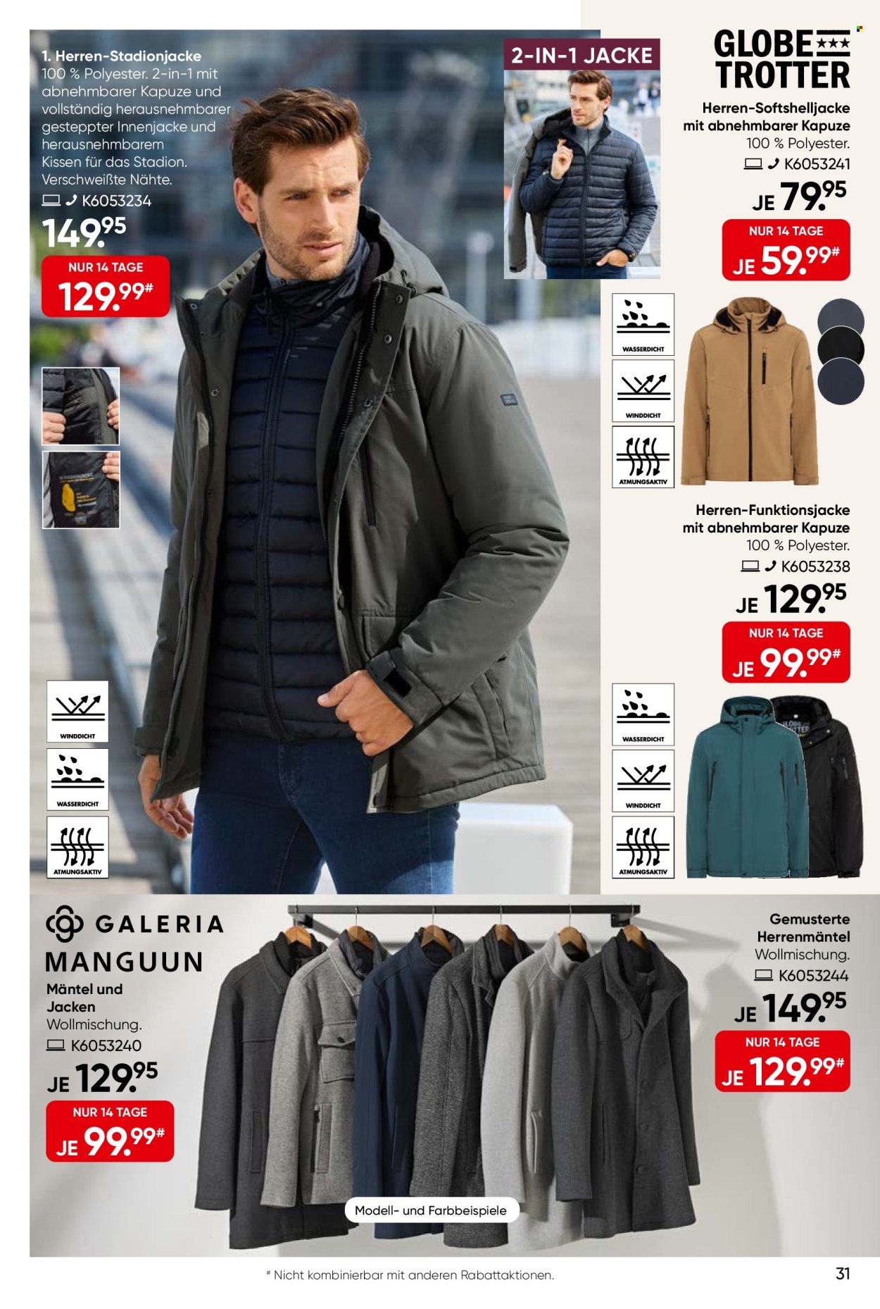 GALERIA Karstadt Kaufhof Prospekte  - 28.09.2026 - 11.10.2026. Seite 31