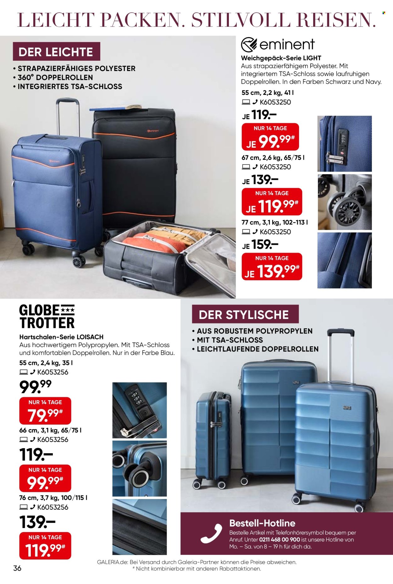 GALERIA Karstadt Kaufhof Prospekte  - 28.09.2026 - 11.10.2026. Seite 36