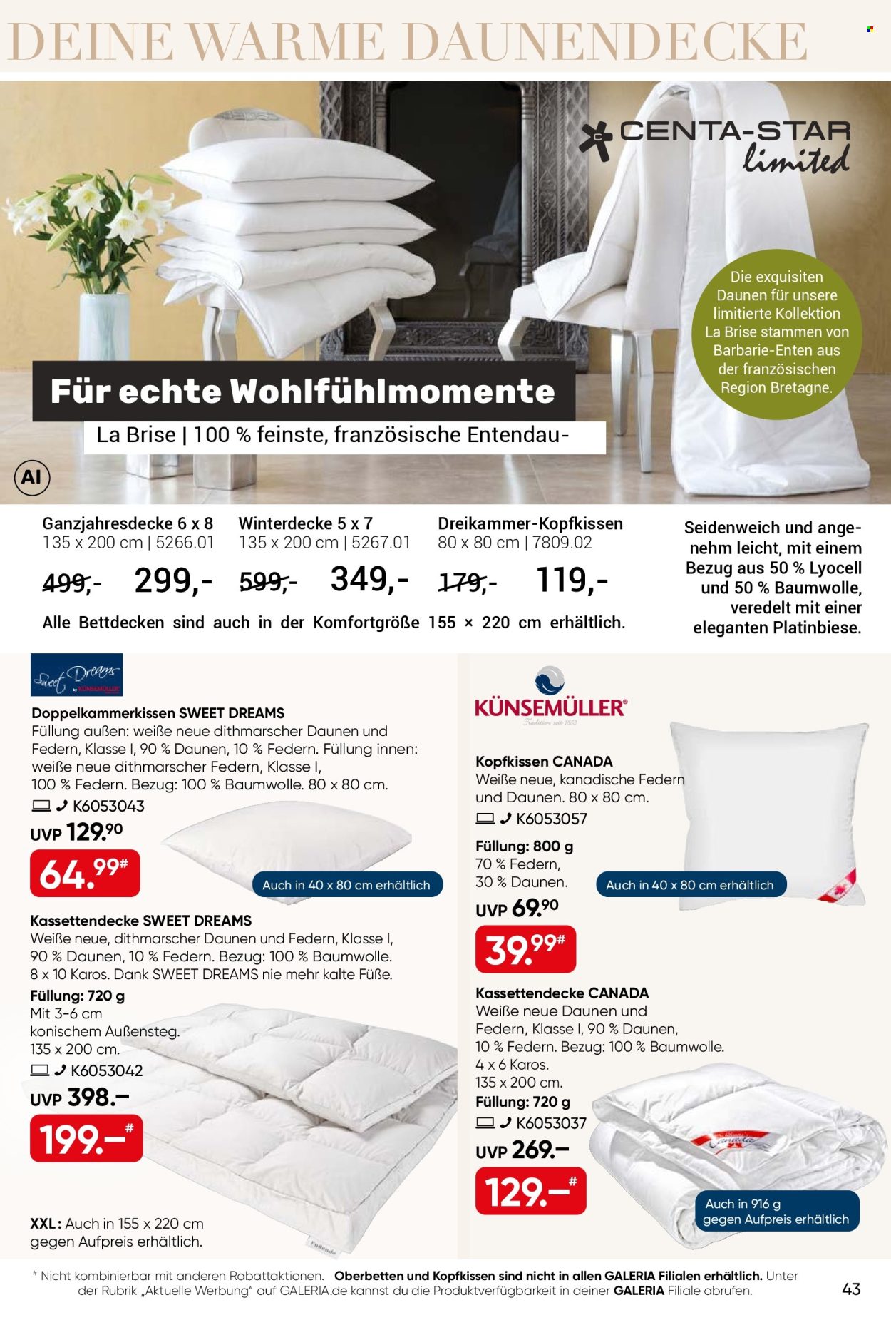 GALERIA Karstadt Kaufhof Prospekte  - 28.09.2026 - 11.10.2026. Seite 43