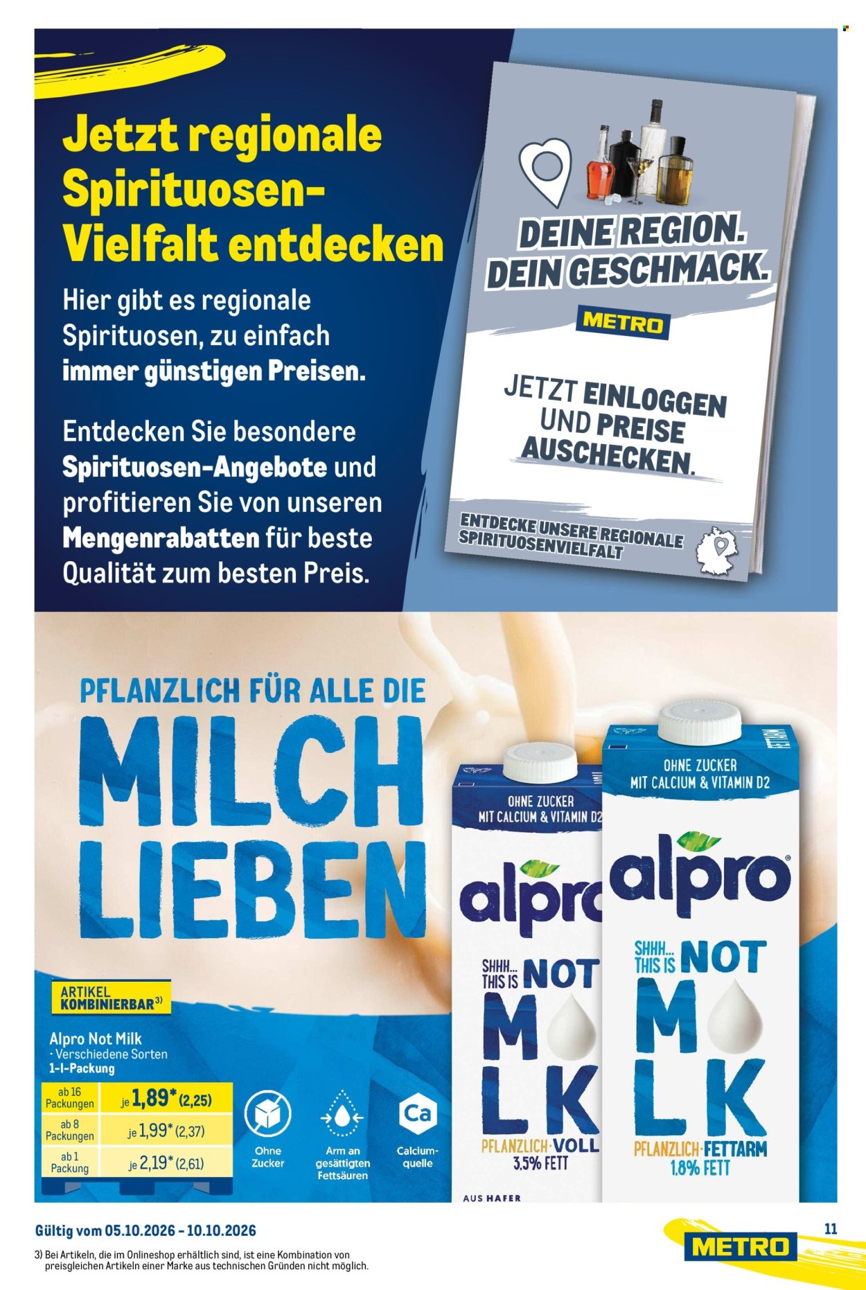 Metro Prospekte  - 5.10.2026 - 10.10.2026. Seite 11
