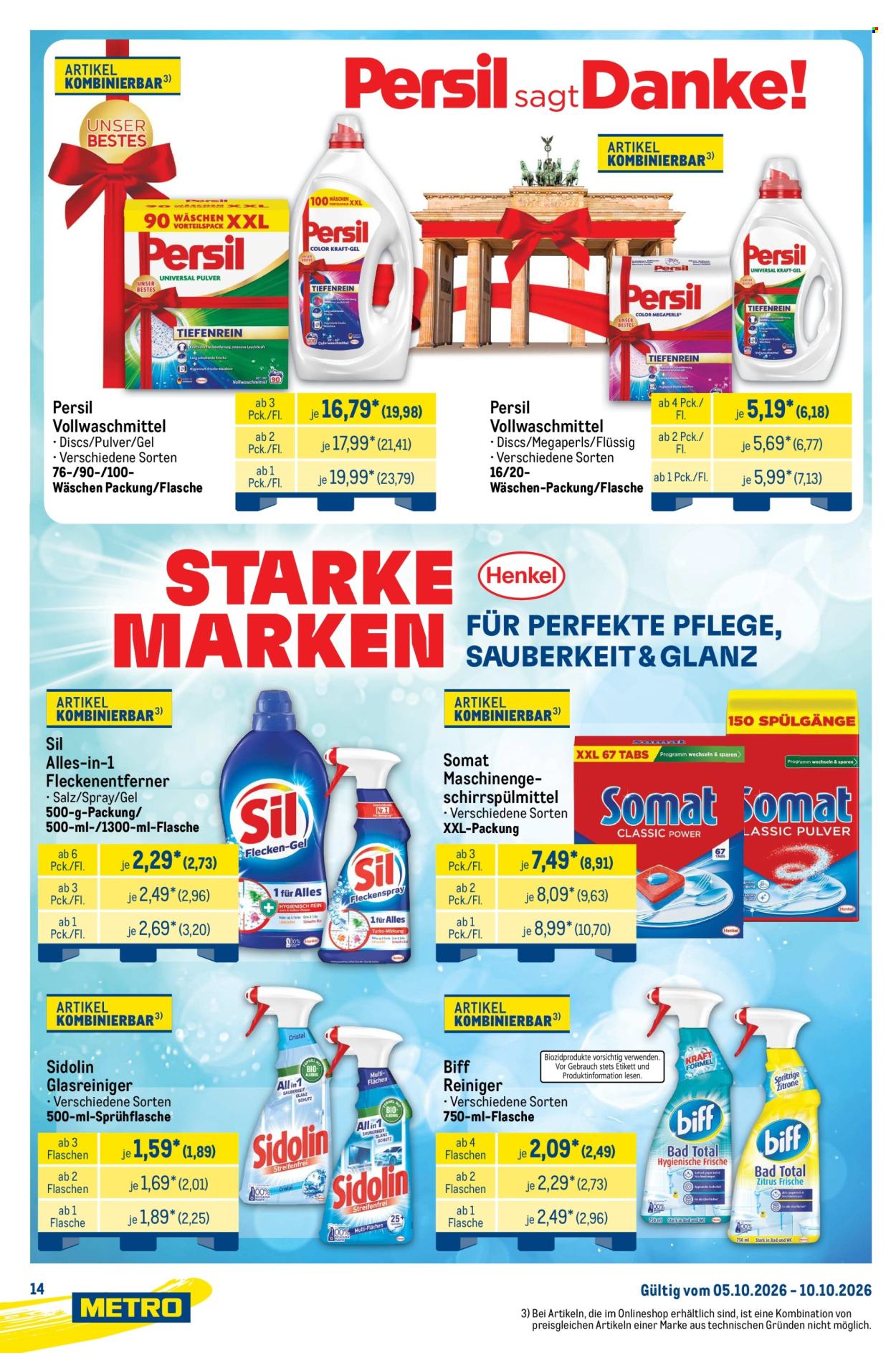 Metro Prospekte  - 5.10.2026 - 10.10.2026. Seite 14