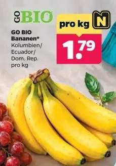 GO BIO Bananen