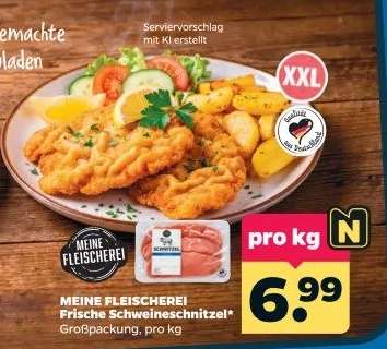 MEINE FLEISCHEREI Frische Schweineschnitzel