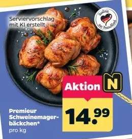Premieur Schweinemagerbäckchen