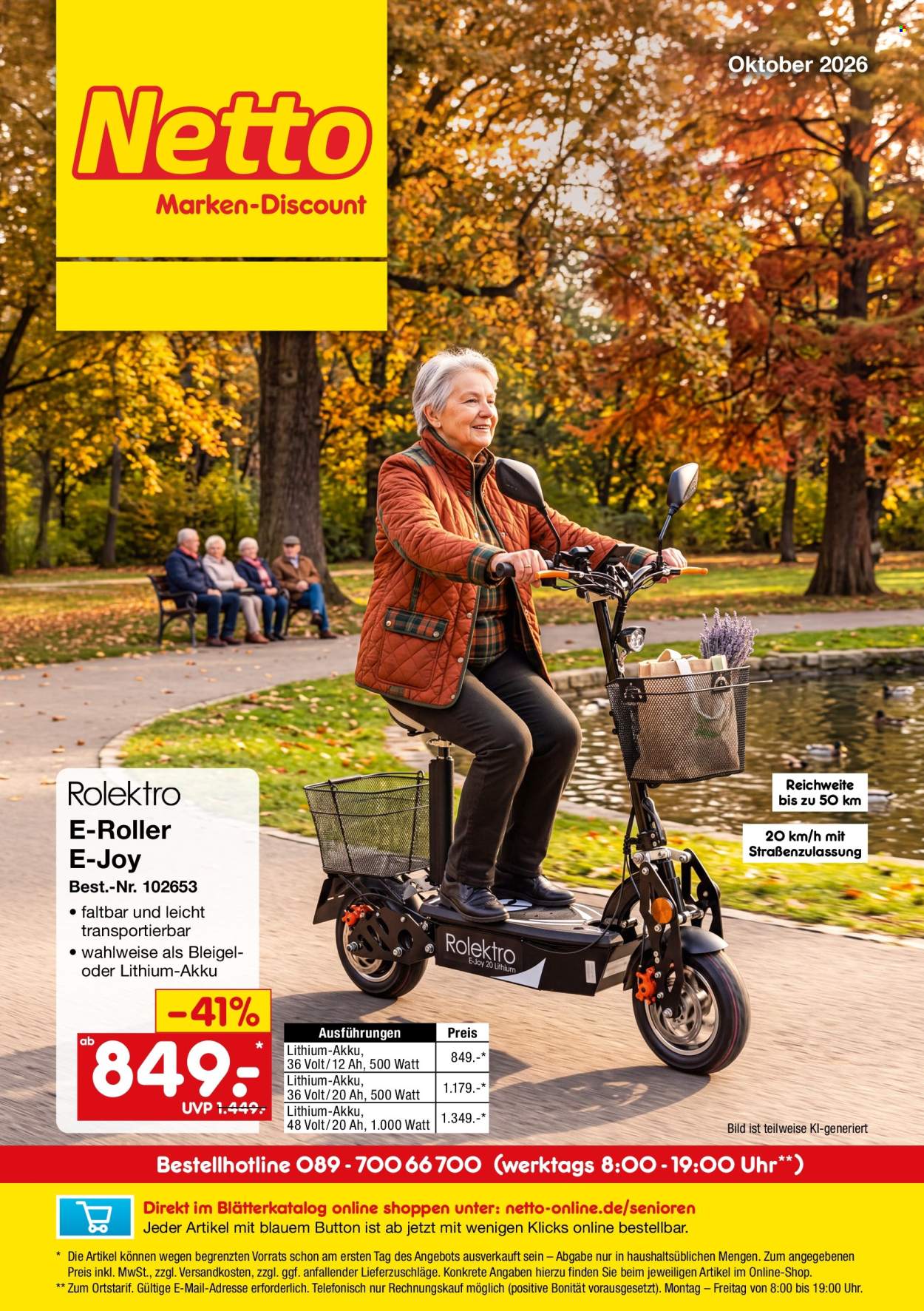 Leták Netto Marken-Discount - 1.10.2026 - 31.10.2026. Strana 1