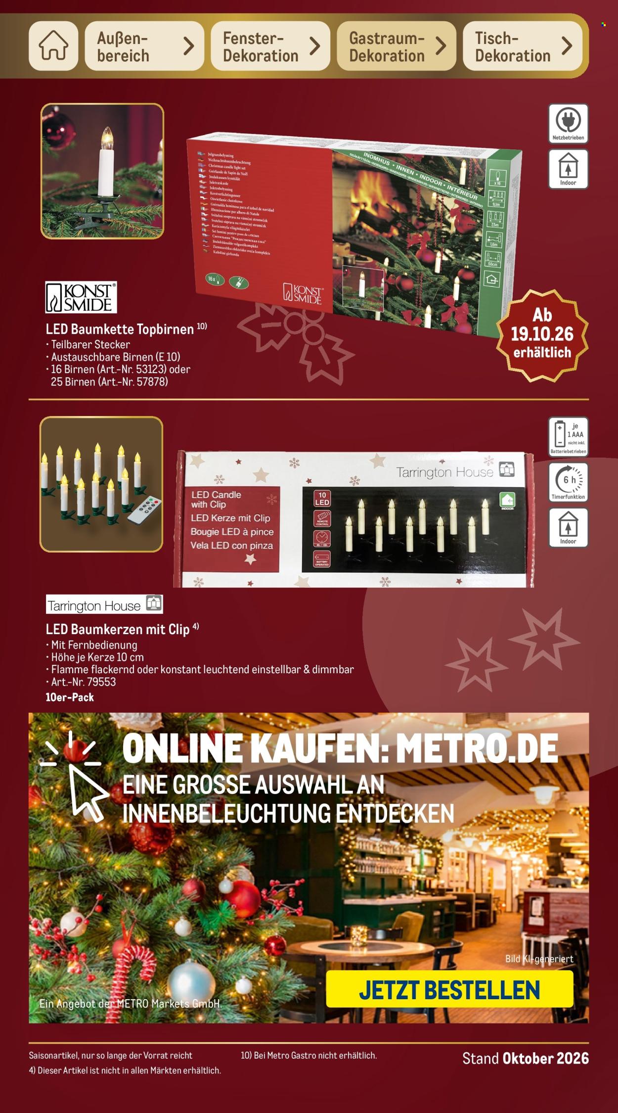 Metro Prospekte  - 1.10.2026 - 24.12.2026. Seite 100