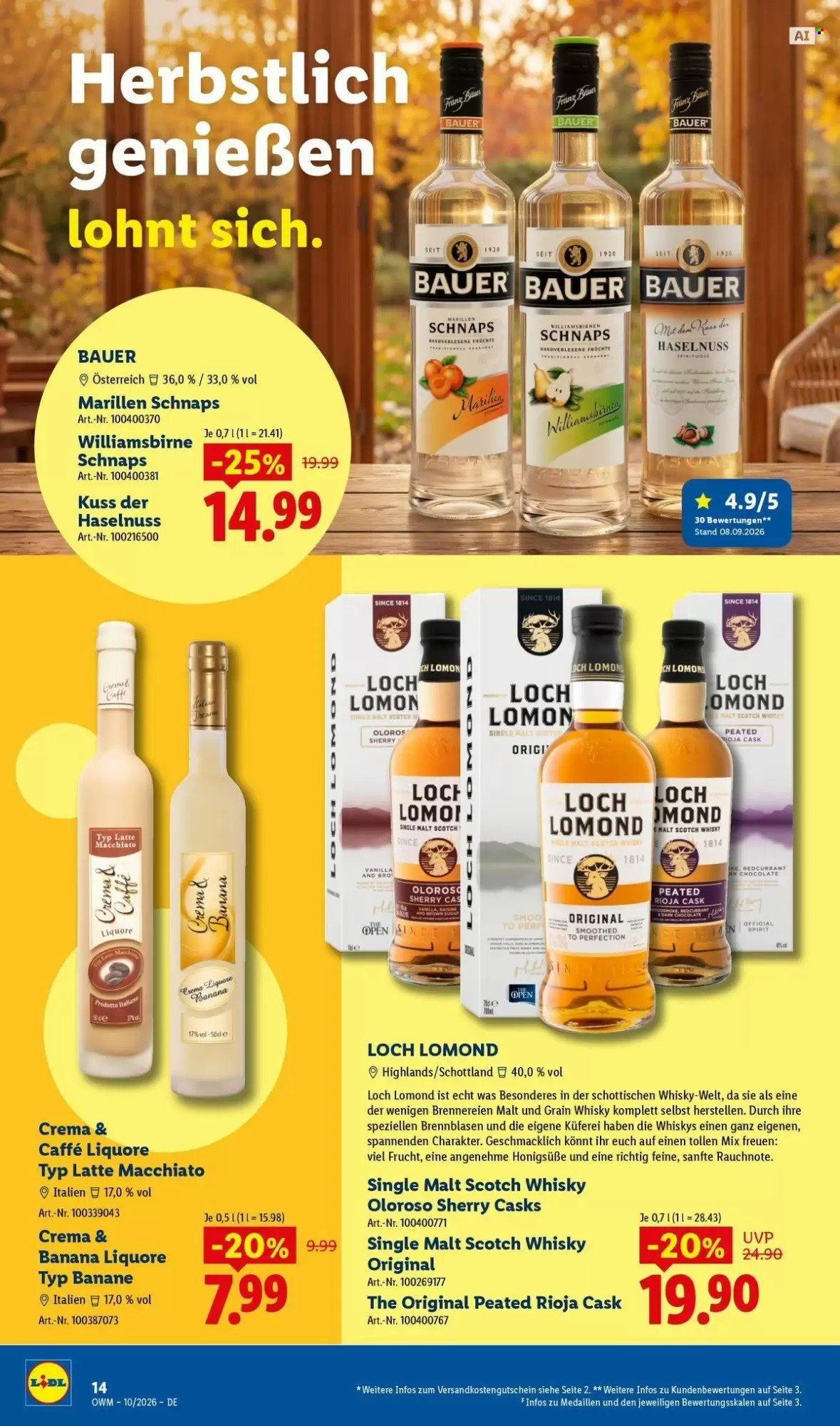 Leták Lidl - 1.10.2026 - 31.10.2026. Strana 14