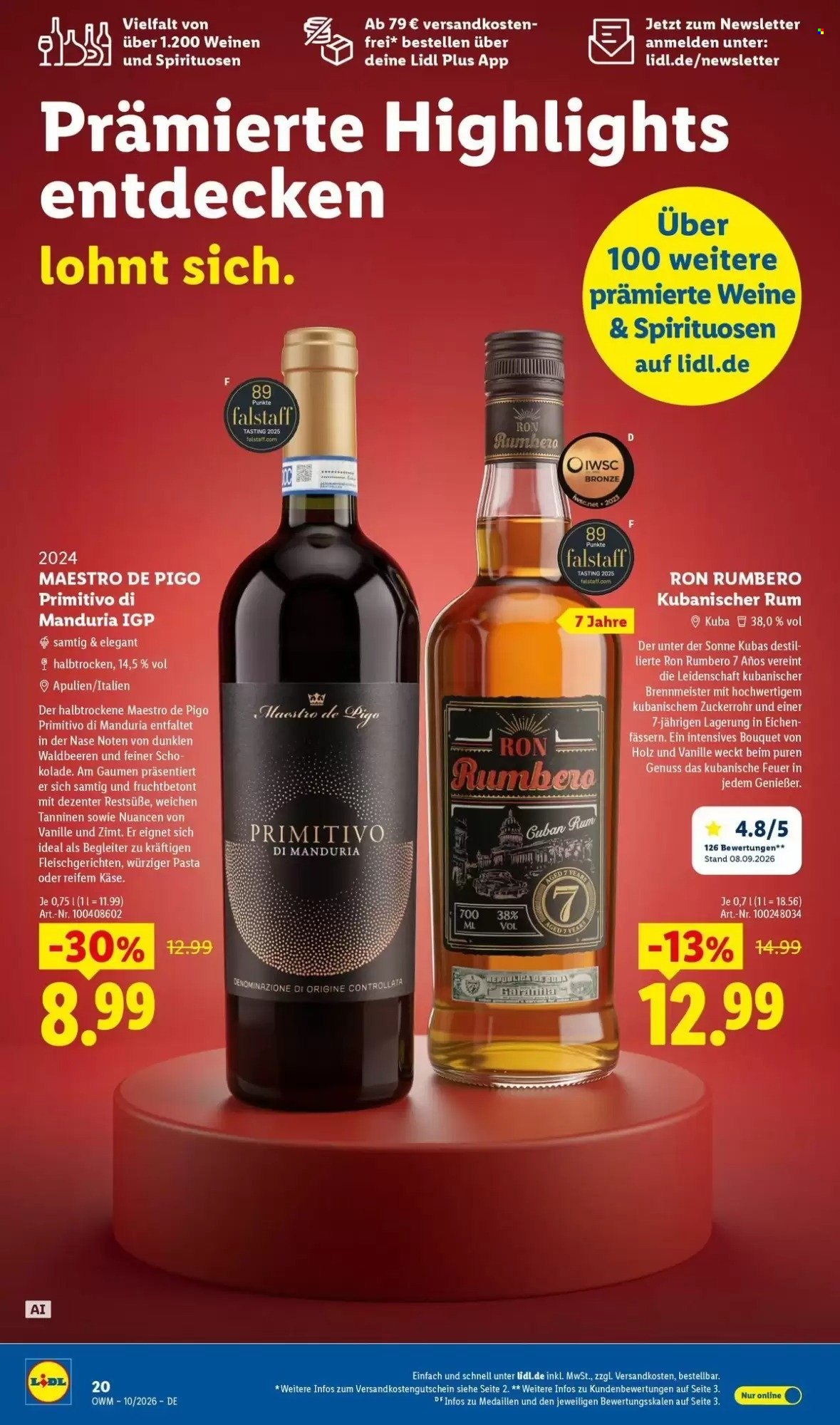 Lidl Prospekte  - 1.10.2026 - 31.10.2026. Seite 20