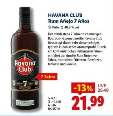 HAVANA CLUB Rum Añejo 7 Años