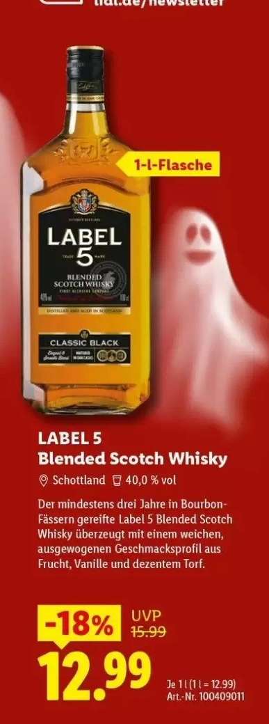 LABEL 5 Blended Scotch Whisky