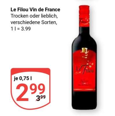 Le Filou Vin de France