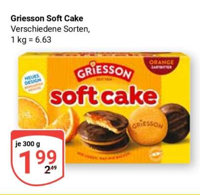 Griesson soft cake