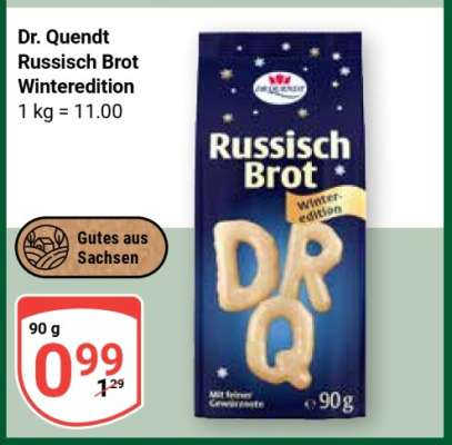 Dr. Quendt Russisch Brot Winteredition