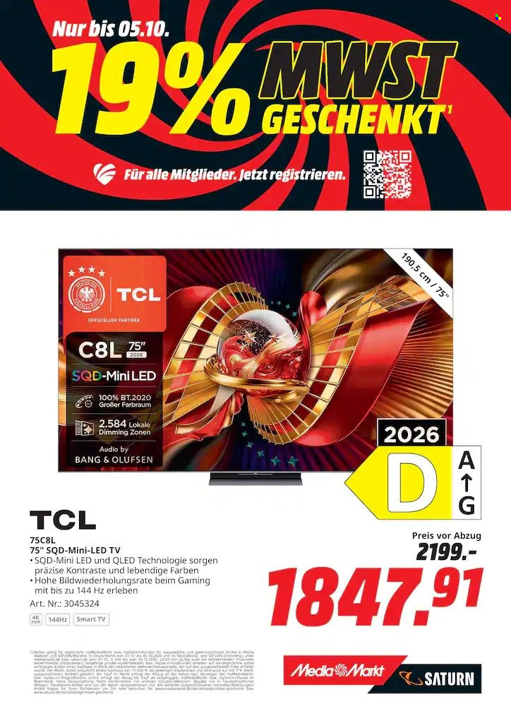 MediaMarkt Prospekte  - 1.10.2026 - 5.10.2026. Seite 9