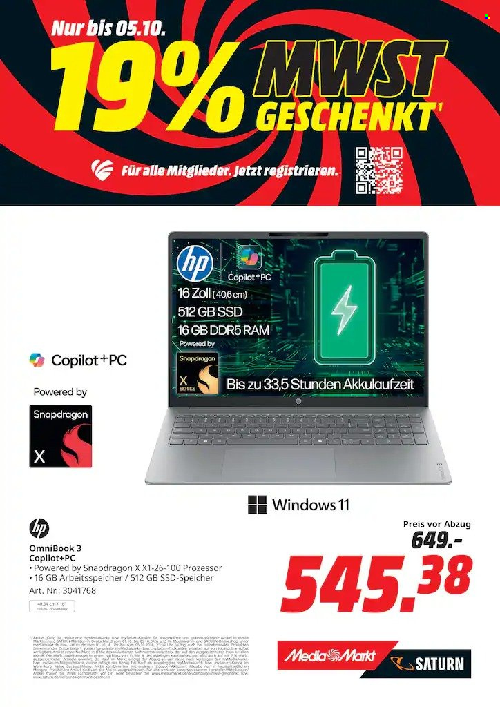 MediaMarkt Prospekte  - 1.10.2026 - 5.10.2026. Seite 16
