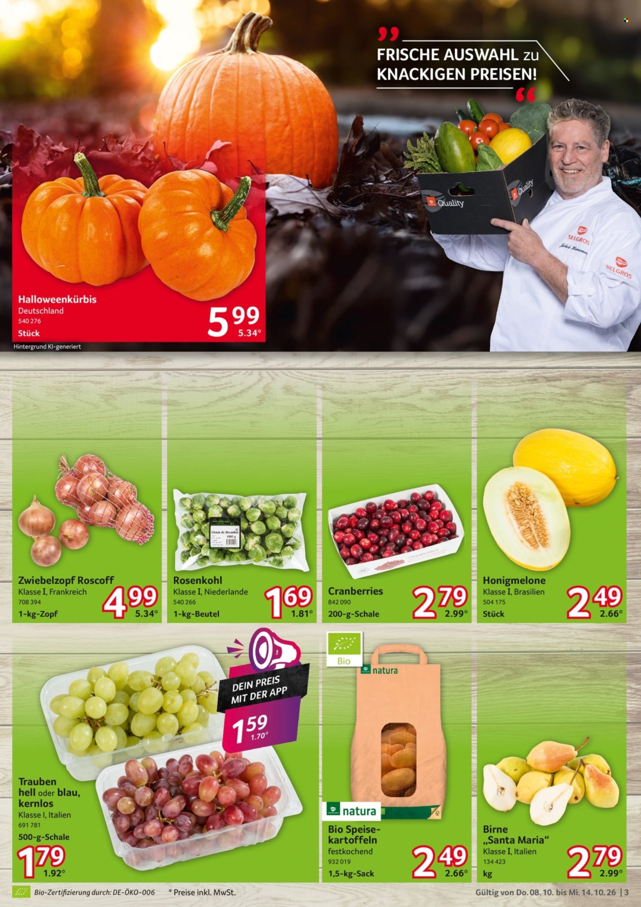 Selgros Prospekte  - 8.10.2026 - 14.10.2026. Seite 3