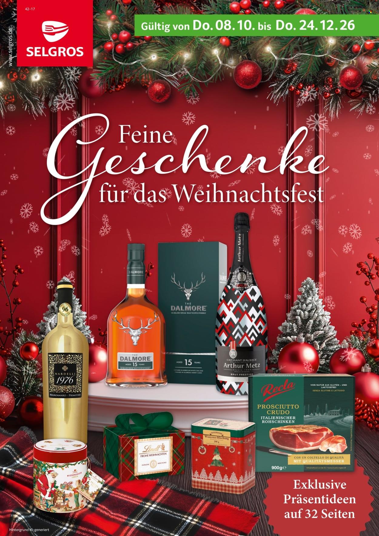 Selgros Prospekte  - 8.10.2026 - 24.12.2026. Seite 1