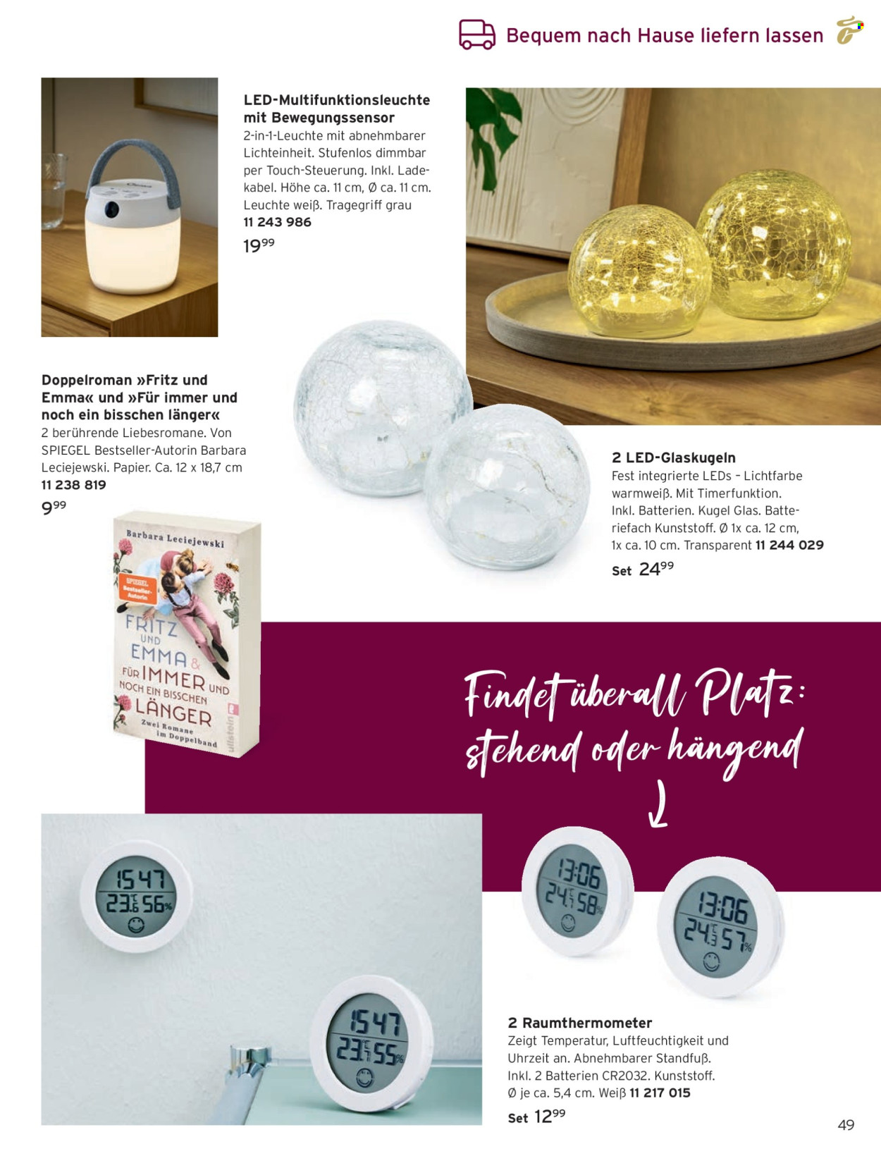 Leták Tchibo - 1.10.2026 - 4.2.2027. Strana 49
