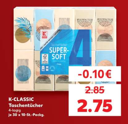 K-CLASSIC Taschentücher