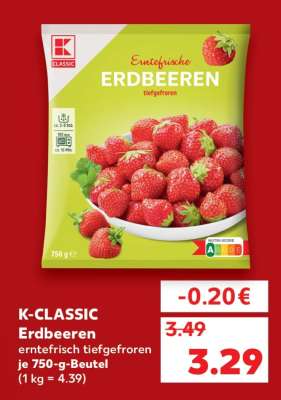 K-CLASSIC Erdbeeren