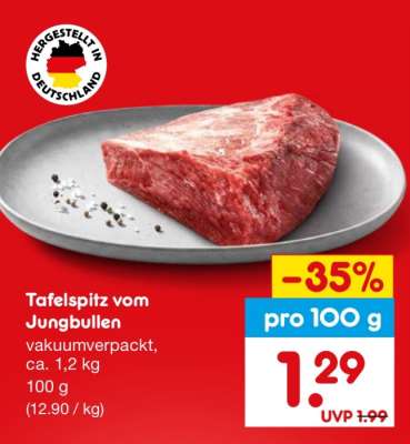Tafelspitz vom Jungbullen