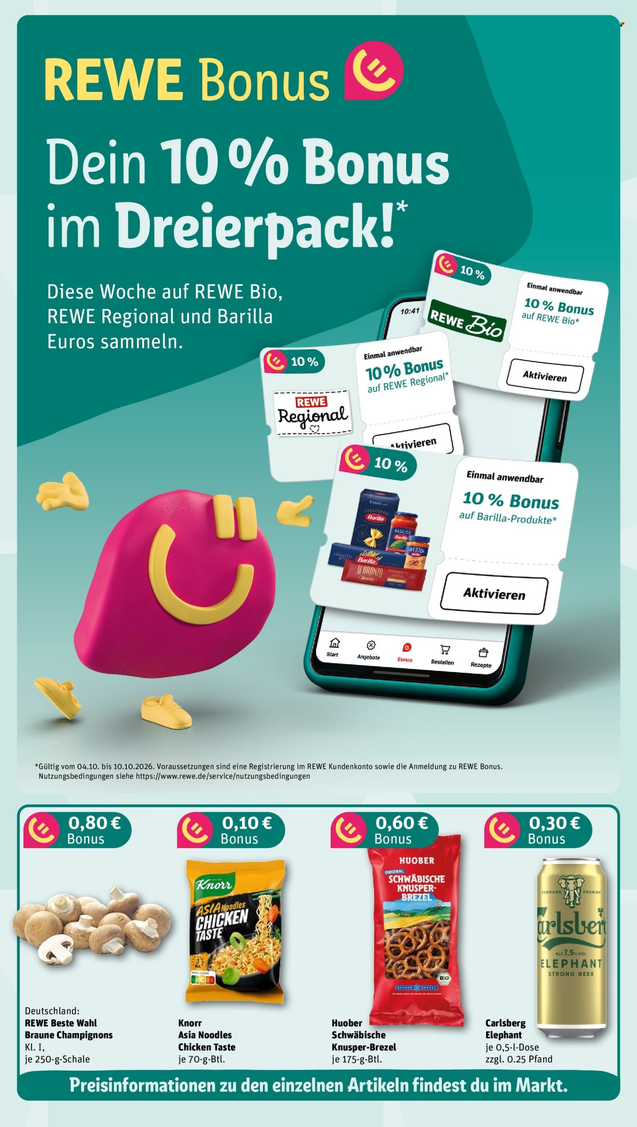 REWE Prospekte  - 5.10.2026 - 11.10.2026. Seite 5