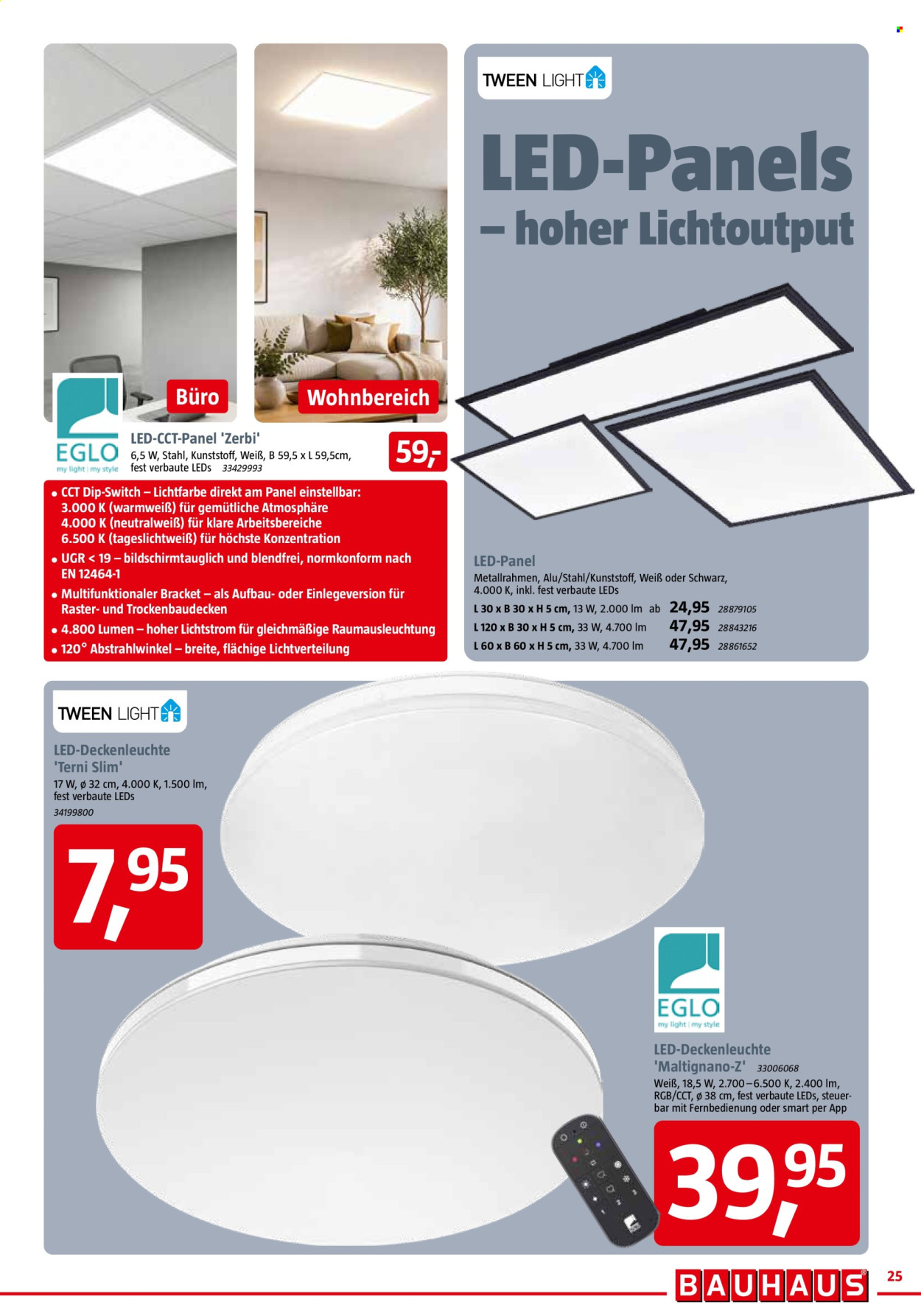 Leták Bauhaus - 2.10.2026 - 17.10.2026. Strana 25