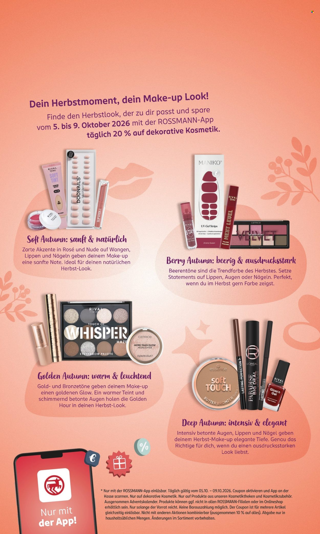 Rossmann Prospekte  - 5.10.2026 - 9.10.2026. Seite 20