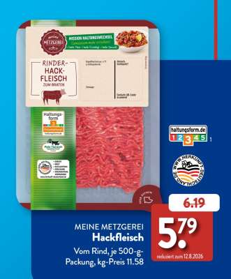 MEINE METZGEREI Hackfleisch