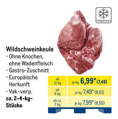 Wildschweinkeule