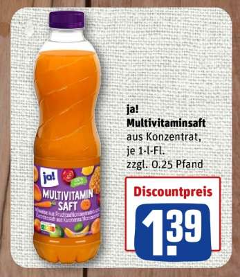 ja! Multivitaminsaft