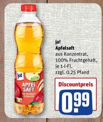 ja! Apfelsaft