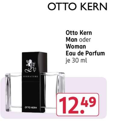 Otto Kern Man oder Woman Eau de Parfum je 30 ml