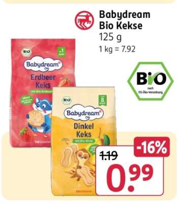 Babydream Bio Kekse