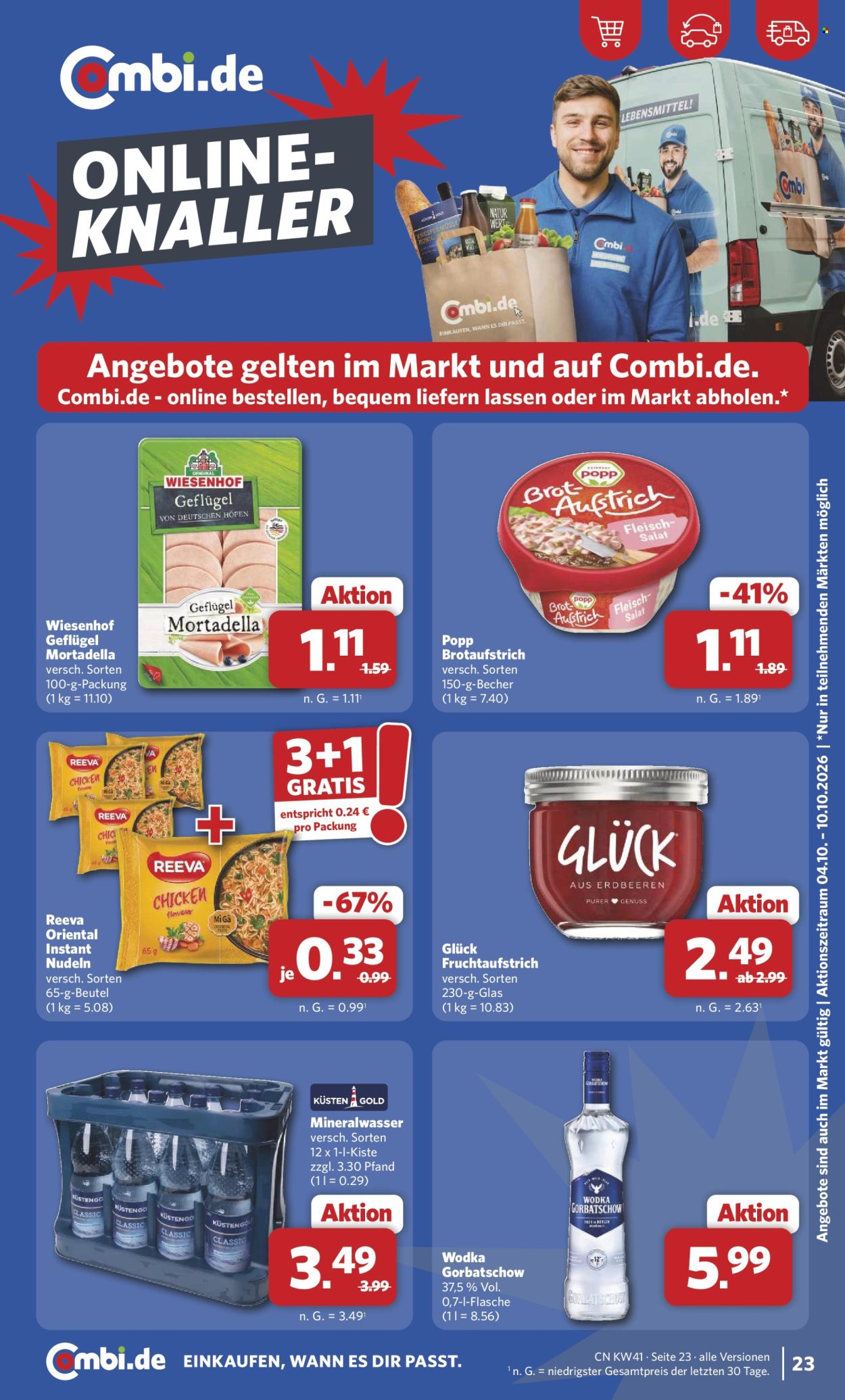 Combi Prospekte  - 5.10.2026 - 10.10.2026. Seite 25