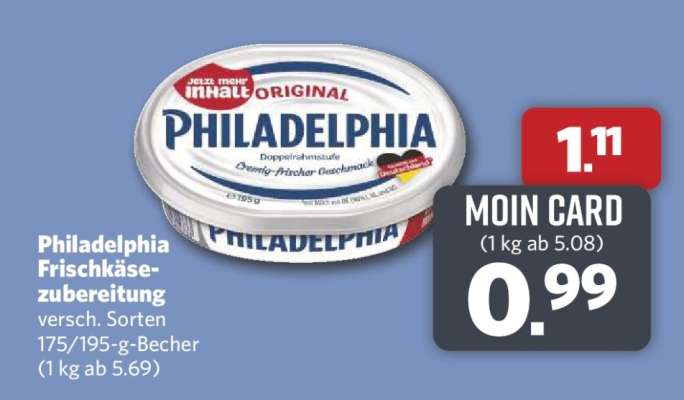 PHILADELPHIA Frischkäsezubereitung